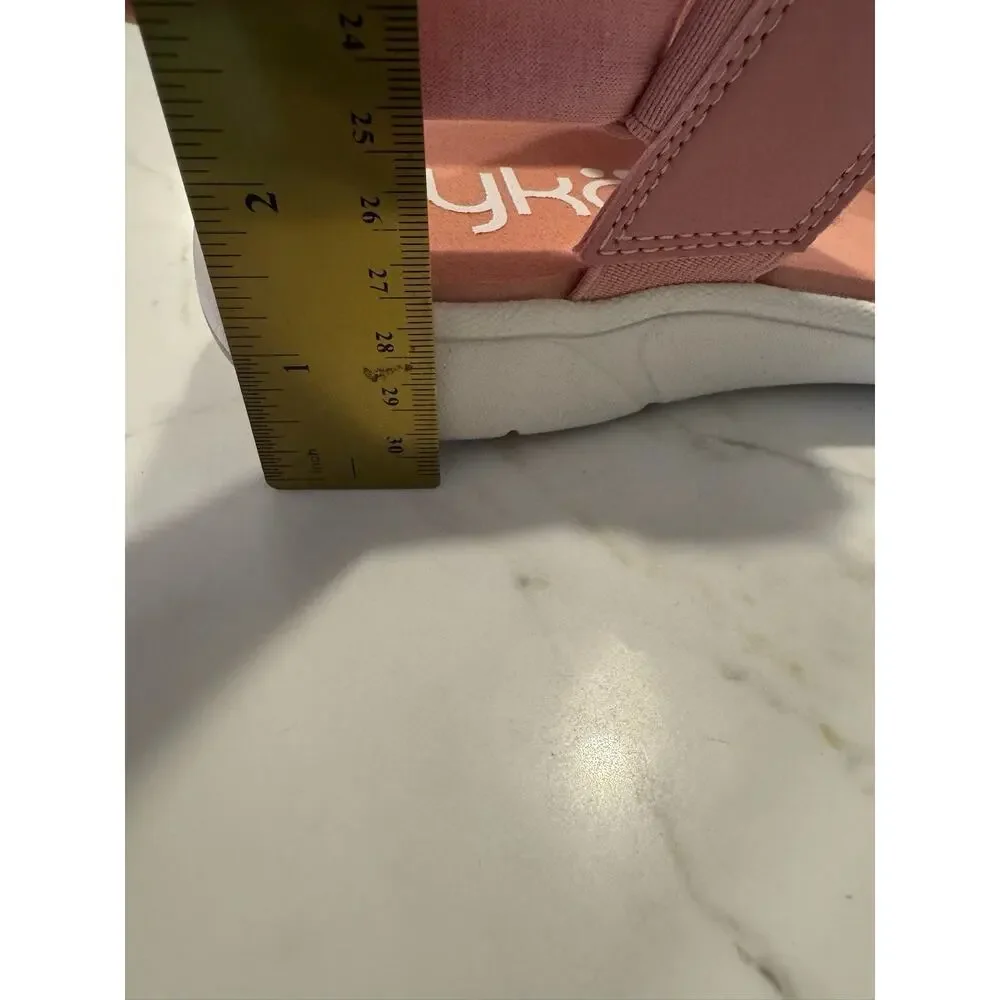 Ryka Sandals In Mallorie-Adjustable Back-Strap Pink Sport Sandals-Size 8 NEW!